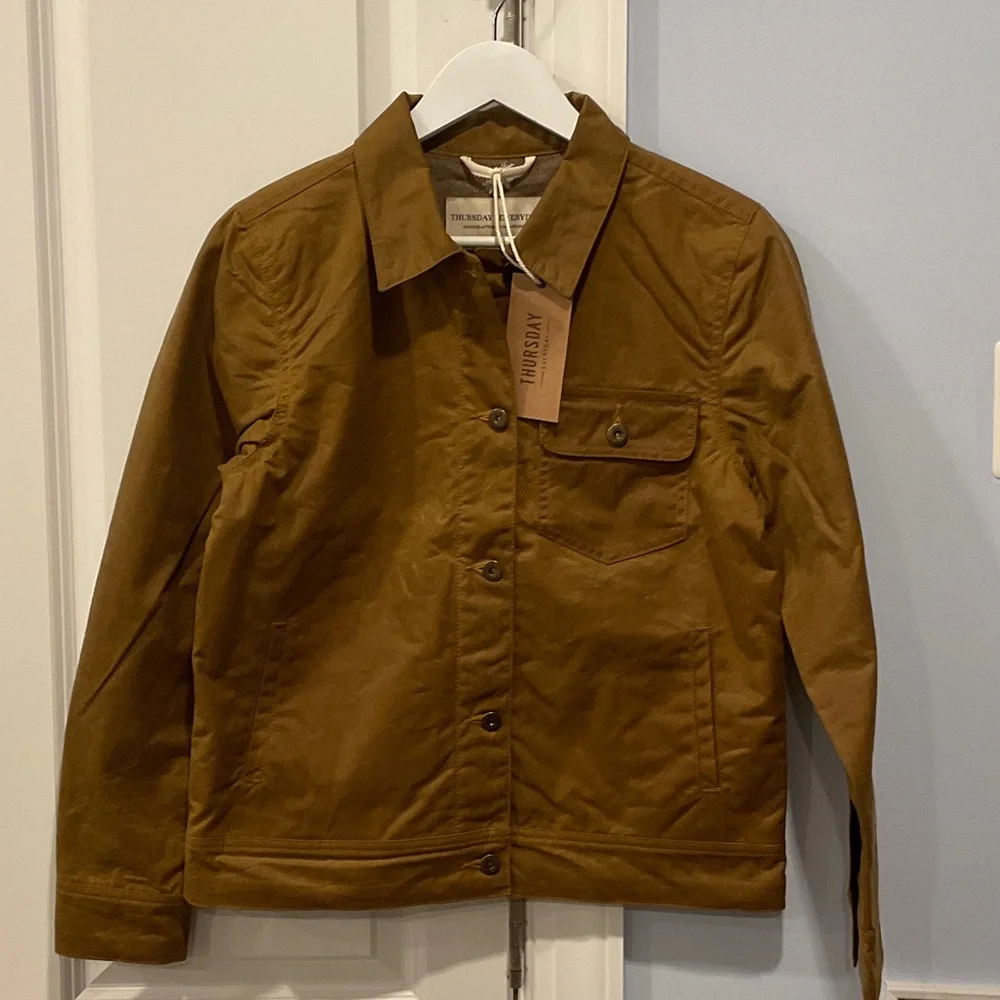 Thursday Boot Company Tan women’s jacket - Picture 1 of 9